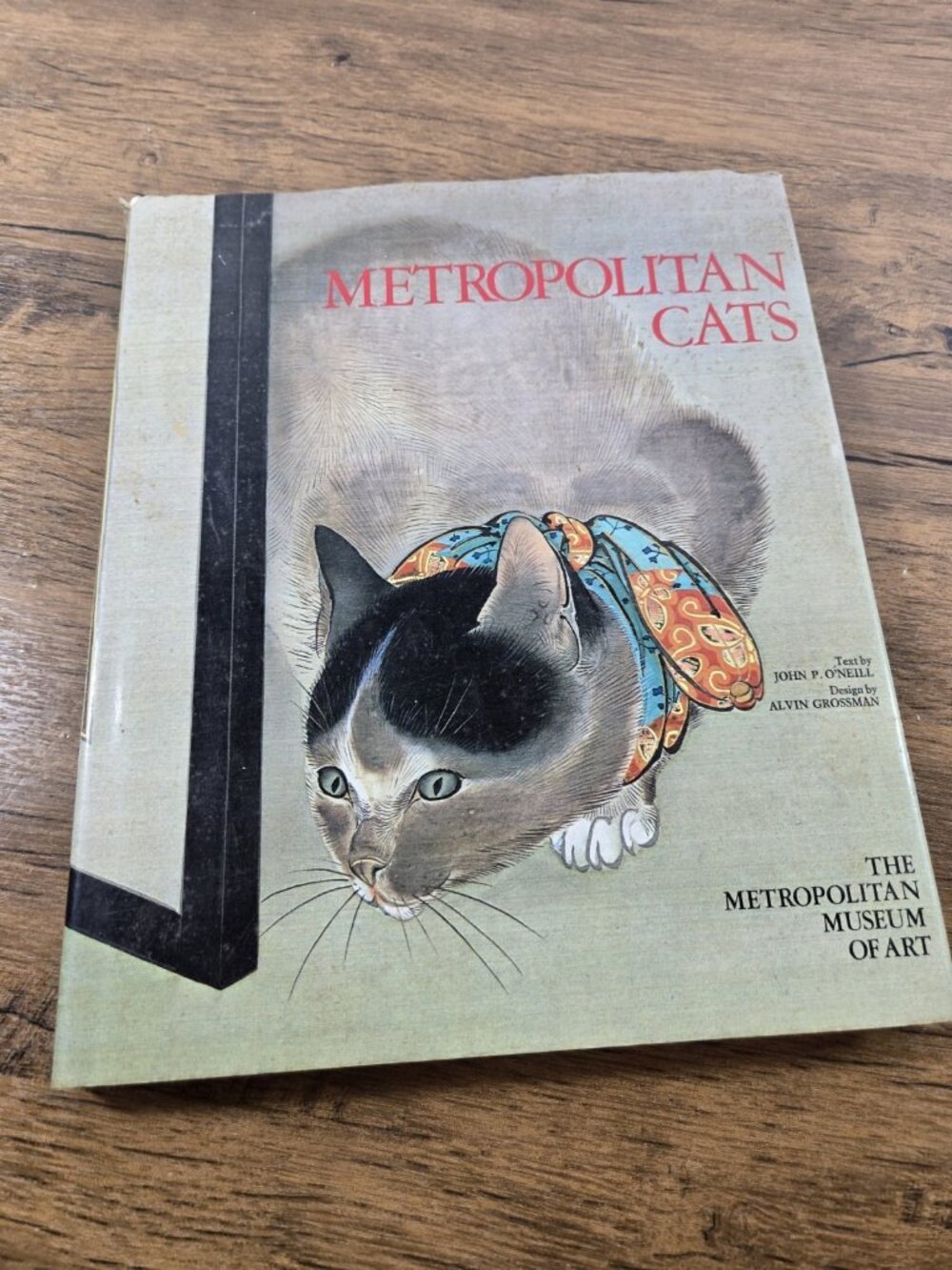 1981 Metropolitan Cats Book Harry N Abrams Met Museum Art John O'Neill First Ed